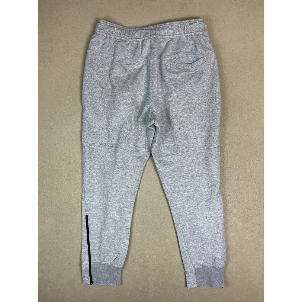 Adidas Essentials Pants Mens‎ M Gray Tapered Athletic Elastic Waist Terry Jogger